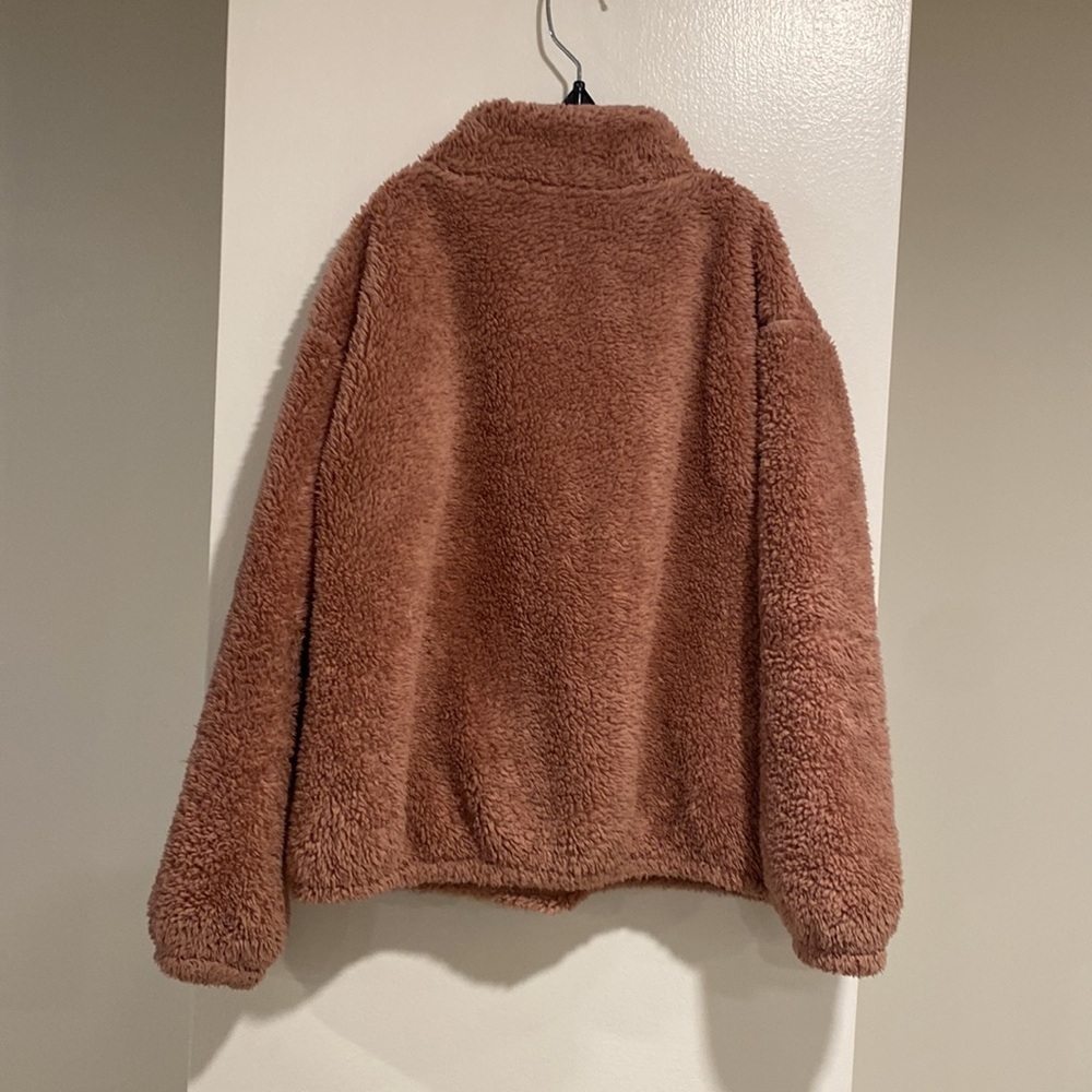 Crewcuts quarter zip teddy bear pullover - Picture 2 of 6